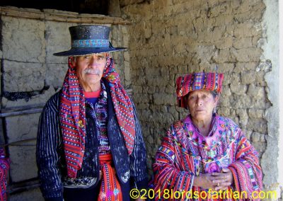 Indigenous alcalde of Sololá and wife in ceremonial garb for Day of the Kings, January 6th. Although this photo appears on another website without attribution, the photo is mine.