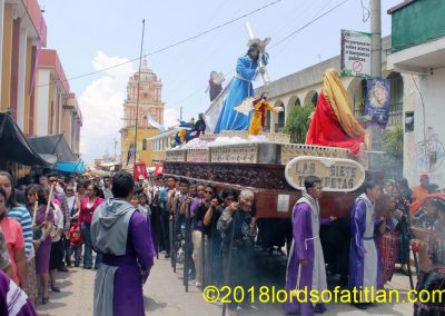 The procession Good Friday, Sololá