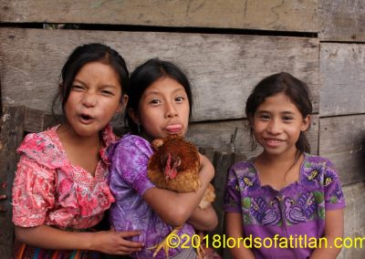 Although poor, these girls from Pasaquim love to ham it up.