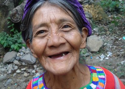 Life is difficult, but this woman smiles through her tears in San Marcos la Laguna