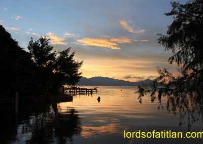 Lake Atitlàn seen from Panajachel