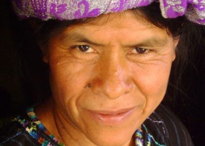 Head-wraps like this lady from Santa Cruz la Laguna wears have various names, but in Santa Cruz, they call them listones.