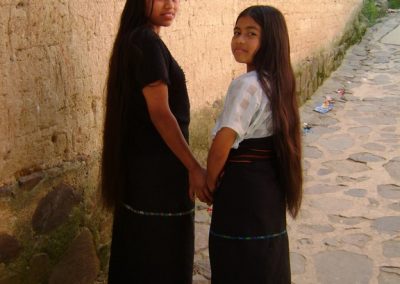 Sisters from Santa Cruz la Laguna.