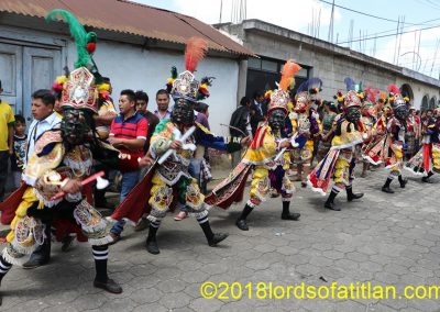 Here too is the Maya side of the conflict in the Dance of the Conquest, but this time in the Fair of Patzicia, July 25th.