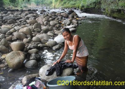 Her life in Canton Santa lucia, Santo Domingo is hard, but look at her smile.