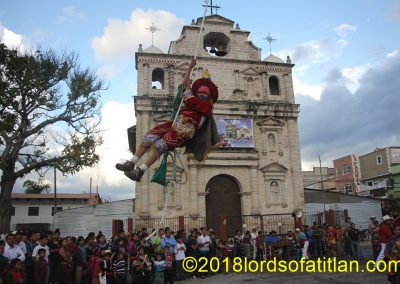 Like much of Guatemala, Joyabaj, El Quiché celebrates its patron saint August 15th. However in other parts, the celebration is for the Virgin of the Assumption (la Asunción), while in Joyabaj the Virgin of Transit is patron. Although the Dance of the Flying Pole (Palito Volador) is extremely dangerous, children of five and six years old participate.
