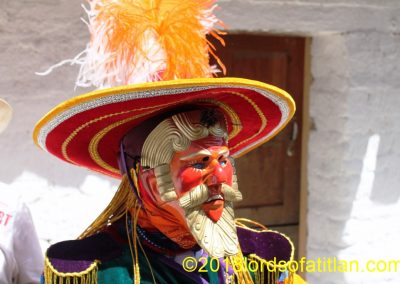 Matador in the Dance of the Toritos in Joyabaj.
