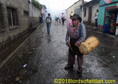 Tambor player from San Jorge la Laguna in the Fair of San Lucas, Oct. 18th. Soon afterwards, Marcelo died.,