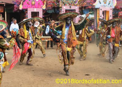 Leader of the Mexican dance group Jorge Pérez with live snake Pascual in the Fair of San Lucas Tolimán. Jorge died a few years ago, but Pascual lives on.