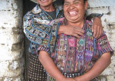 He´s been married for many years, but this man from Patzutzún, Concepción still loves his girl to death.