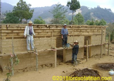 In major towns cement block construction replaces more rustic forms of housing. However, in the hinterland, such as in Patzutzún, Concepción, much adobe and bajareque housing persists.