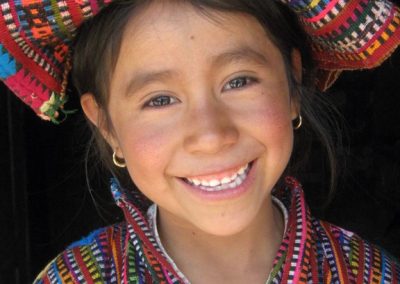 Girl with tzute, Patzutzún