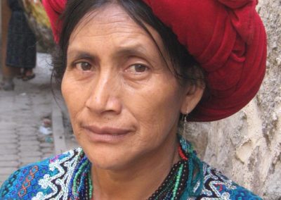 This woman was from Santa Catarina Palopó but is now deceased.