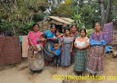 This family from Tzancorral, San Antonio Palopó is united but hopelessly poor. Most men from Tzancorral have emigrated to Santa Barbara California forced out by economic necessity
