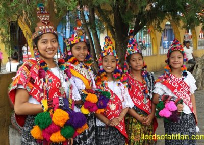 Reinas Indígenas de San Bernardino Such. y sus cantones
