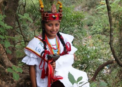 Reina de San Luís Jilotepeque, Jalapa en la Colonia Pampojilá, San Lucas Tolimán, Sololá