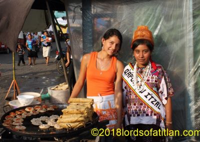 Reina de San Ildefonso Ixtahuacán en Cuyotenango Such.