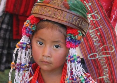 Reina infantil de San Antonio las Flores, Sumpango, Sac.