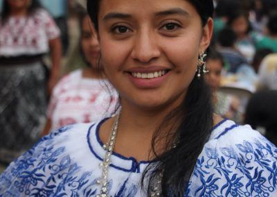 Nancy Graciela, ex- Rumeal Tinamit de San Pedro la Laguna y ex-Ajaw Ixchel