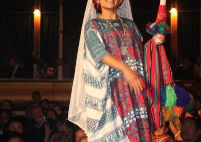 Candidata de San Juan Cotzal, El Quiché en la elección de Flor Nacional