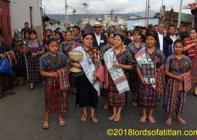 Caminata en la elección de Rumi´al Yum Kax (Hija del Dios del Maiz) Chimaltenango